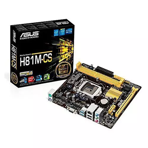ASUS H81M-CS 4th Gen Intel Motherboard