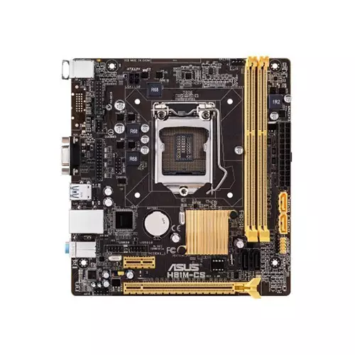 ASUS H81M-CS 4th Gen Intel Motherboard-1