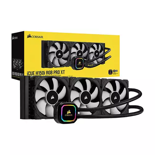 Corsair iCUE H150i RGB PRO XT Liquid CPU Cooler-3