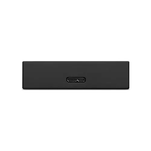 Seagate One Touch 5TB External Hard Drive With Password (Silver)-2