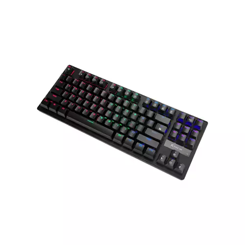 XTRIKE ME GK-979 WIRED RAINBOW BACKLIT FRAMELESS USB MECHANICAL GAMING KEYBOARD-2