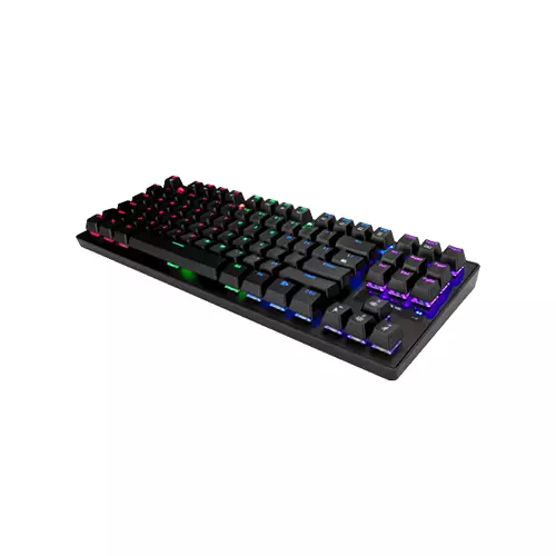 XTRIKE ME GK-979 WIRED RAINBOW BACKLIT FRAMELESS USB MECHANICAL GAMING KEYBOARD-3