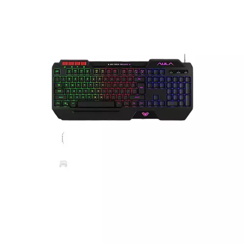AULA GAMING KEYBOARD MOUSE HEADSET AND MOUSEPAD COMBO-1