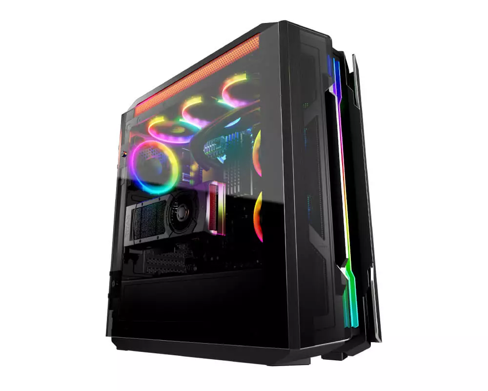Cougar GEMINI T RGB Glass-Wing Mid-Tower Gaming Case-2