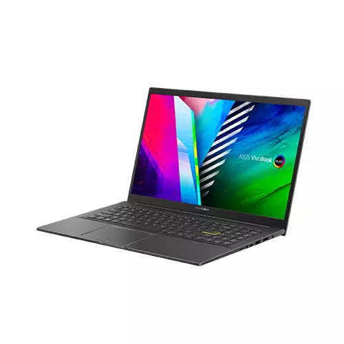Asus VivoBook S15 S513EA 15.6 inch FHD OLED Display Core i3 11th Gen 4GB RAM 512GB SSD Laptop (Indie Black)-1