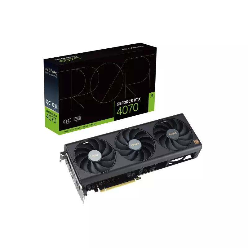 ASUS PROART GEFORCE RTX 4070 OC 12GB GDDR6X GRAPHICS CARD