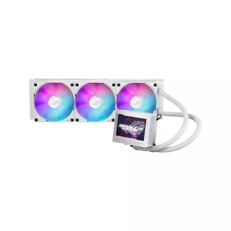 Asus ROG Ryujin III 360 ARGB AIO Liquid CPU Cooler (White)-1