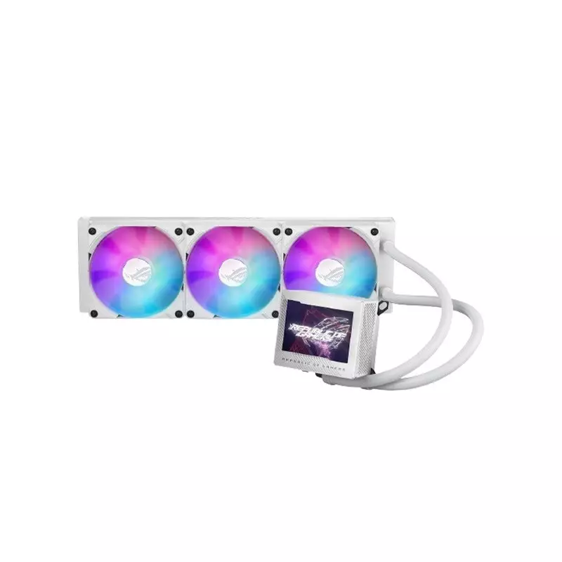 Asus ROG Ryujin III 360 ARGB AIO Liquid CPU Cooler (White)-3