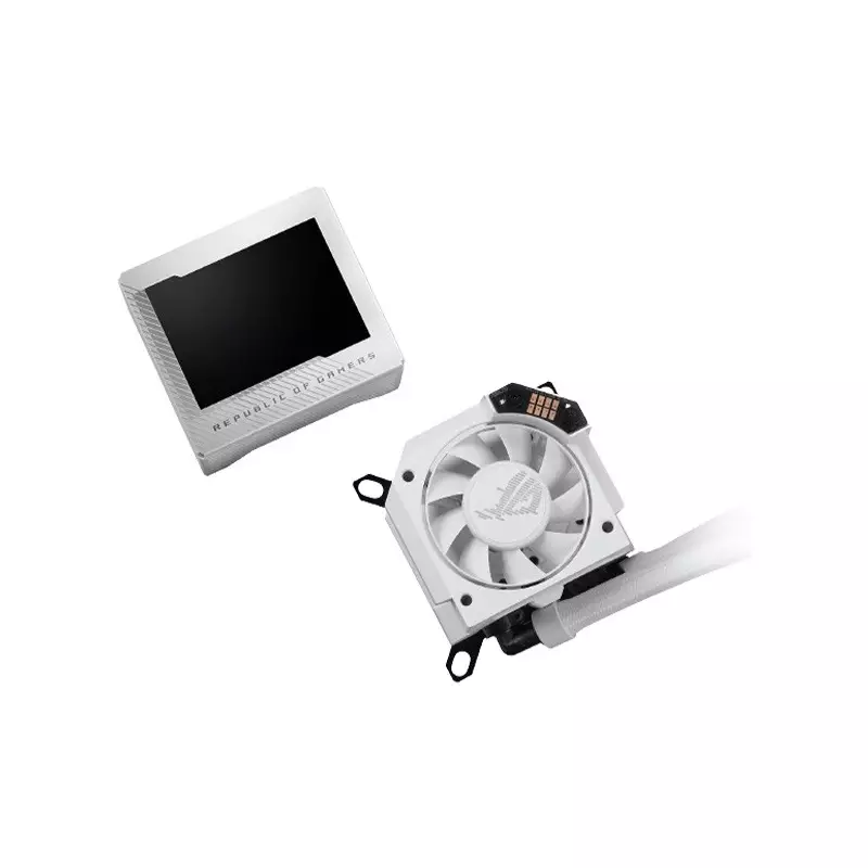 Asus ROG Ryujin III 360 ARGB AIO Liquid CPU Cooler (White)-4