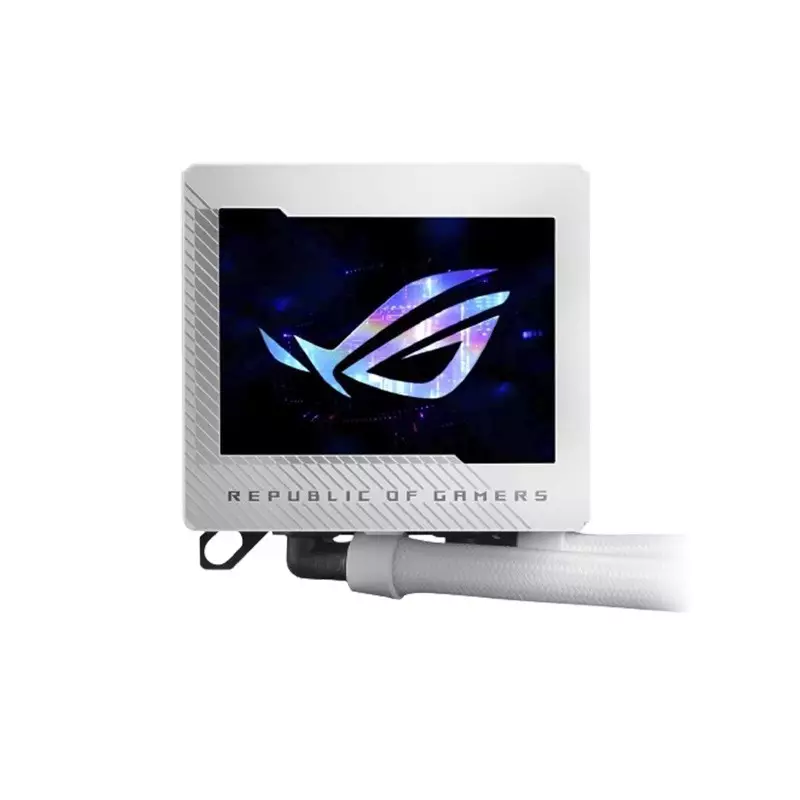 Asus ROG Ryujin III 360 ARGB AIO Liquid CPU Cooler (White)-5