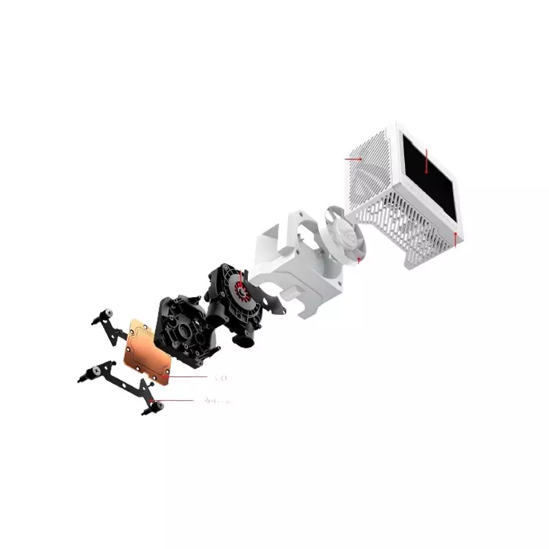Asus ROG Ryujin III 360 ARGB AIO Liquid CPU Cooler (White)-7