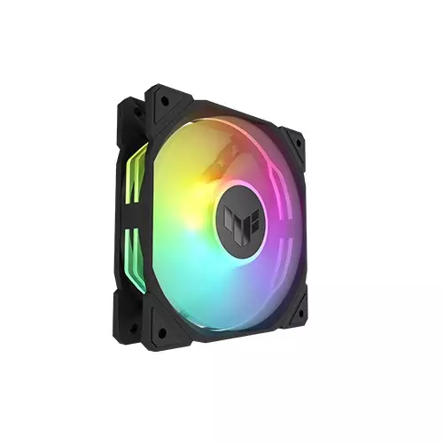 Asus TUF Gaming TR120 ARGB Triple Pack Reverse Casing Fan (Black)-2