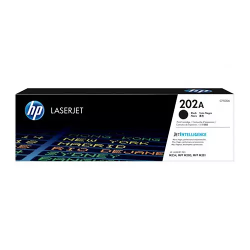 HP 202A Black Original LaserJet Toner Cartridge