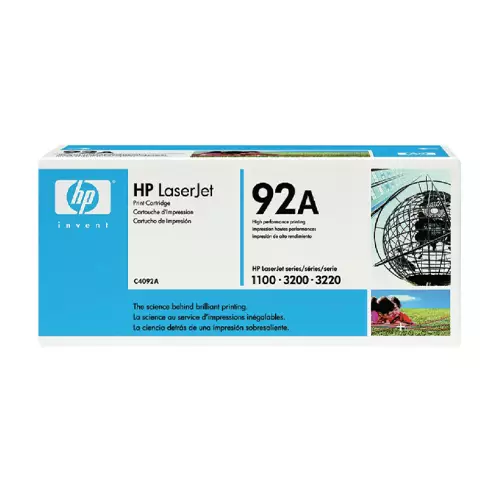 HP 92A Black Original LaserJet Toner