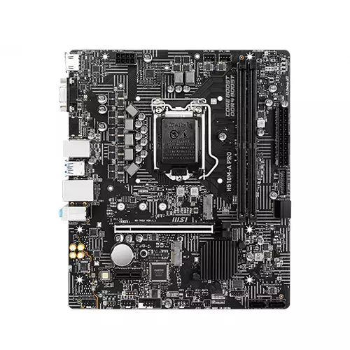 MSI H510M-A PRO 10th and 11th Gen Micro ATX Motherboard-1