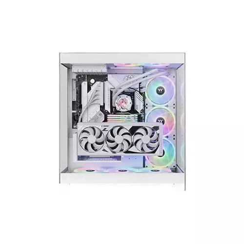 Thermaltake CTE E550 TG Snow Mid Tower Case (White)-1