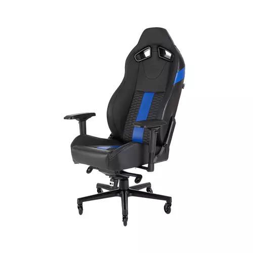 CORSAIR T2 ROAD WARRIOR GAMING CHAIR (BLACK-BLUE)-1
