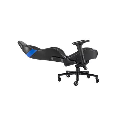 CORSAIR T2 ROAD WARRIOR GAMING CHAIR (BLACK-BLUE)-3