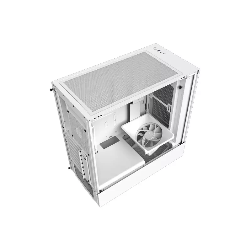 NZXT CC-H51FW-01 H5 FLOW COMPACT MID-TOWER AIRFLOW CASING WHITE-3