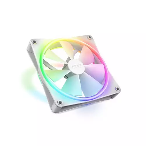 NZXT F140 RGB DUO 140mm RGB Casing Fan (White)-1