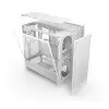 NZXT H5 Flow RGB 2024 Edition Compact ATX Mid-Tower High Airflow Gaming Casing (White)-2