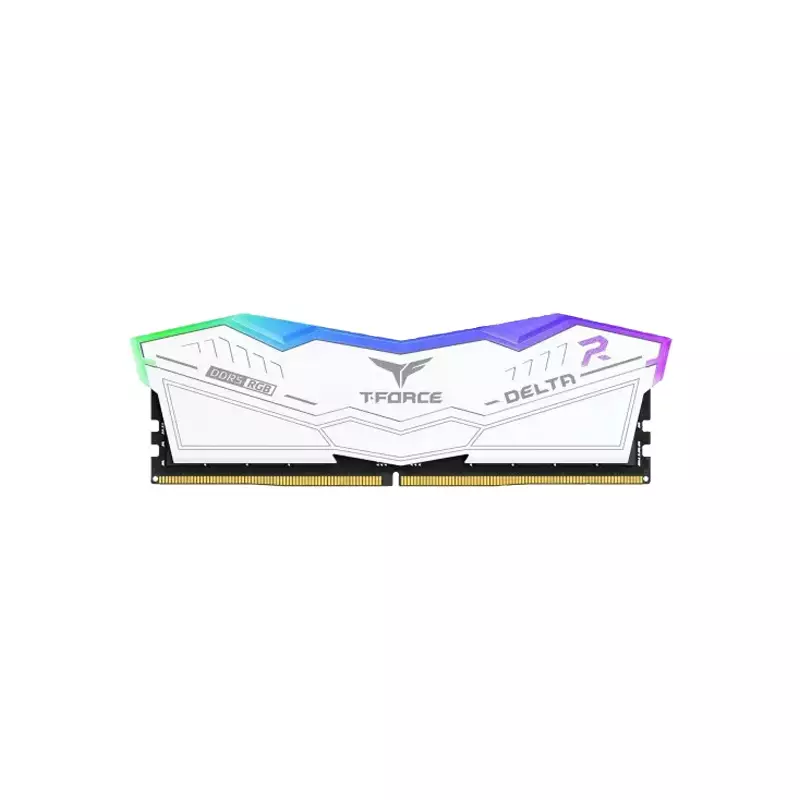TEAMGROUP T-FORCE DELTA RGB DDR5 32GB (2X16GB) 7600MHZ WHITE DESKTOP RAM-1