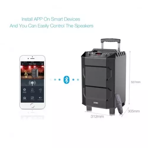 F&D T5 Trolley Wireless Portable Bluetooth Speaker-2