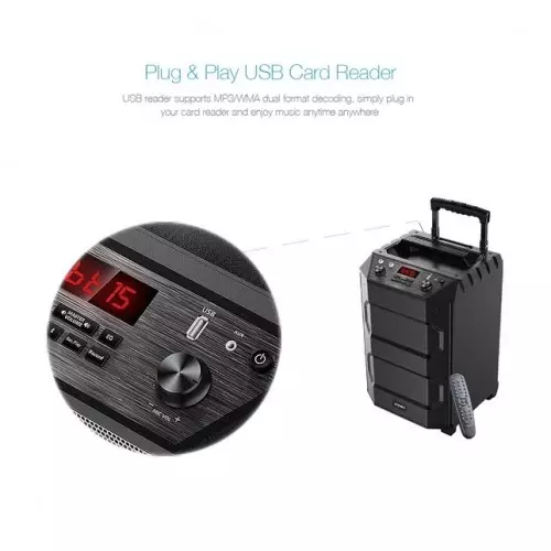 F&D T5 Trolley Wireless Portable Bluetooth Speaker-3