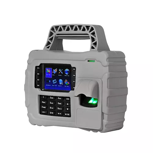 ZKTeco S922 Portable Fingerprint Time Attendance Terminal with Adapter-1