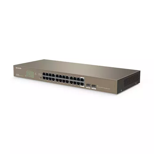 Tenda TEG1024F 24-Port Gigabit Unmanaged Switch with 2 SFP Slots-2