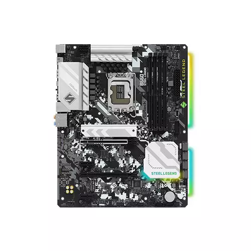 ASROCK B660 STEEL LEGEND 12TH GEN ATX MOTHERBOARD-1