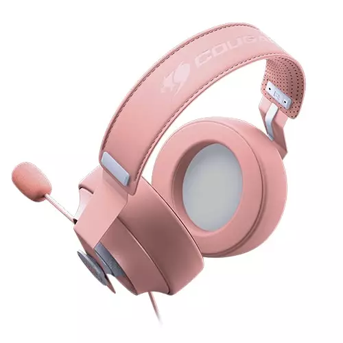 COUGAR PHONTUM S Universal PINK Stereo Dual Chamber Gaming Headset-3