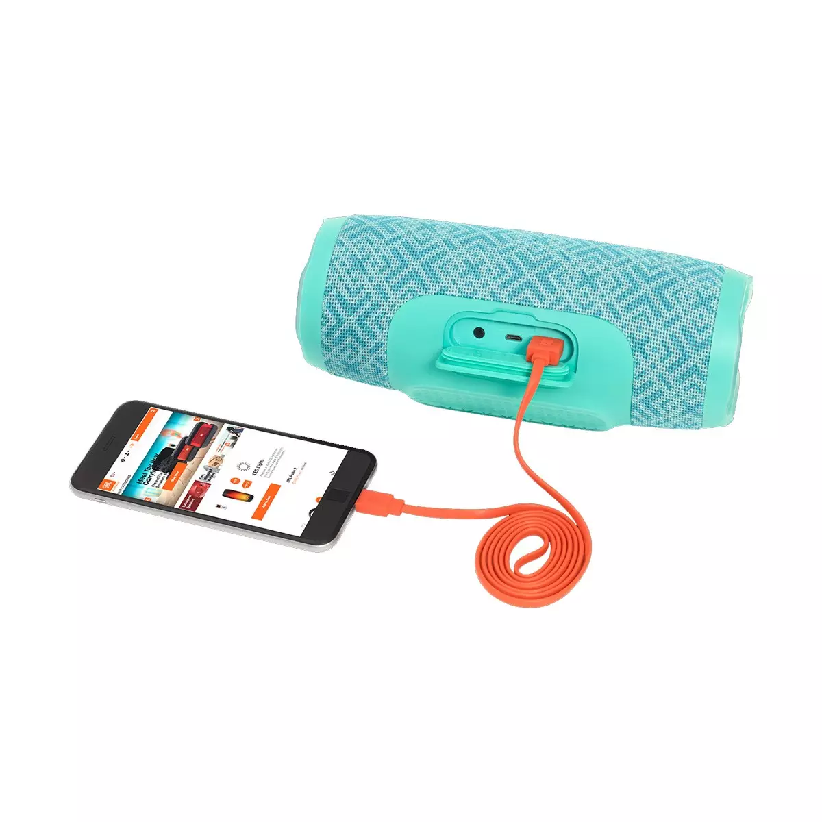 JBL Charge 3 Waterproof Portable Bluetooth Speaker- Mosaic-1