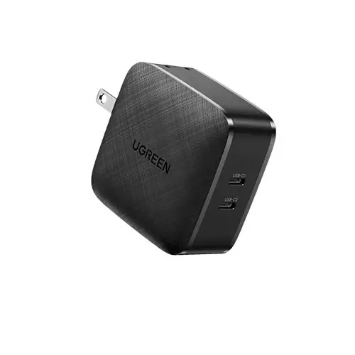 UGREEN CD216 66W PD USB-C BLACK WALL CHARGER-1