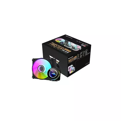 Aigo DarkFlash Twister DXV2.6 Black120 Liquid CPU Cooler-1