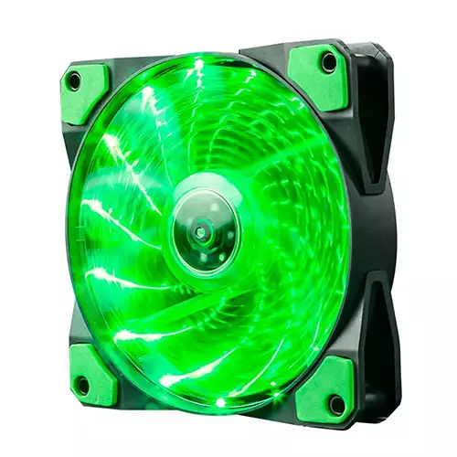 MARVO FN-10 GREEN LED FAN-1