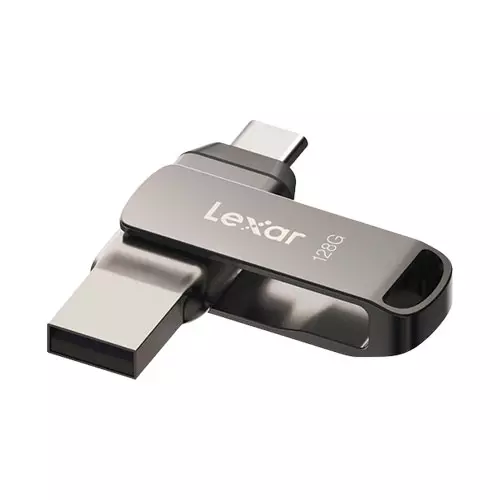 LEXAR JUMPDRIVE D400 128GB DUAL DRIVE-2