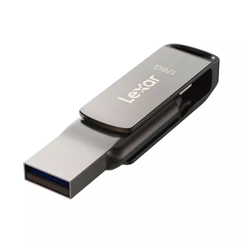 LEXAR JUMPDRIVE D400 128GB DUAL DRIVE-3