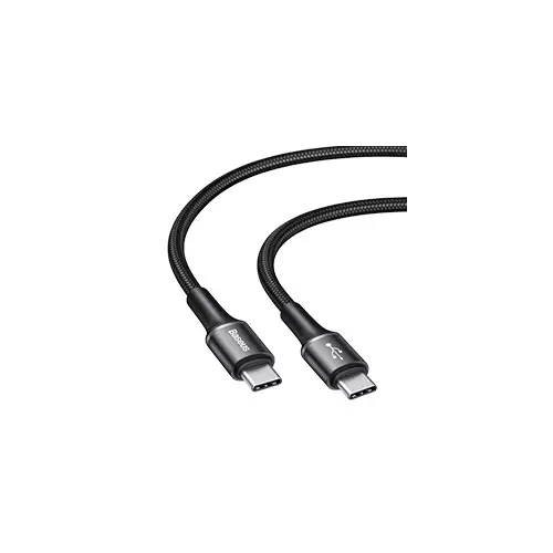 BASEUS CATGH-J01 HALO 1M USB-C TO USB-C CABLE (BLACK)-1