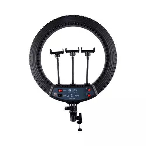 HQ-18N 18 inch 45cm Vlogging Tripod Mount LED Ring Light