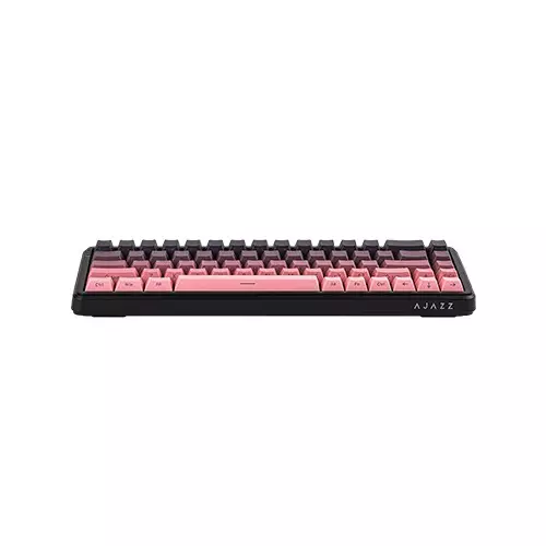 AJAZZ AK680 MAX HE 68% Top-mounted Mechanical Keyboard - Pink-2