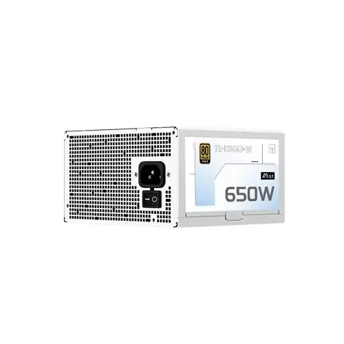 Thermalright TR-KG650-W 80 Plus Gold 650W Full Modular ATX White Power Supply-1
