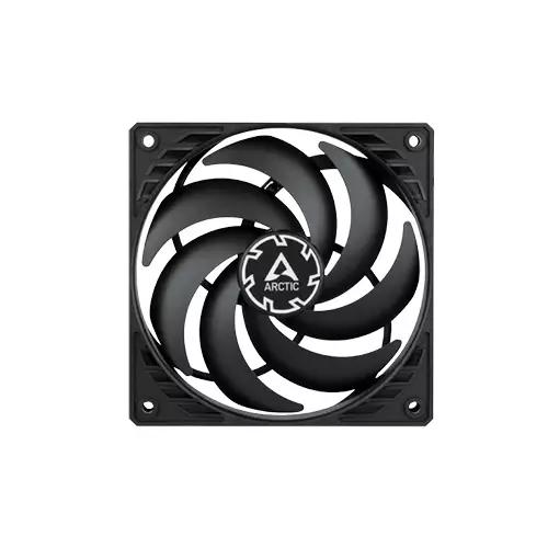 Arctic P12 Slim PWM PST 120mm (3 Pack) Cooling Case Fan (Black)-1