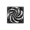 Arctic P12 Slim PWM PST 120mm (3 Pack) Cooling Case Fan (Black)-1