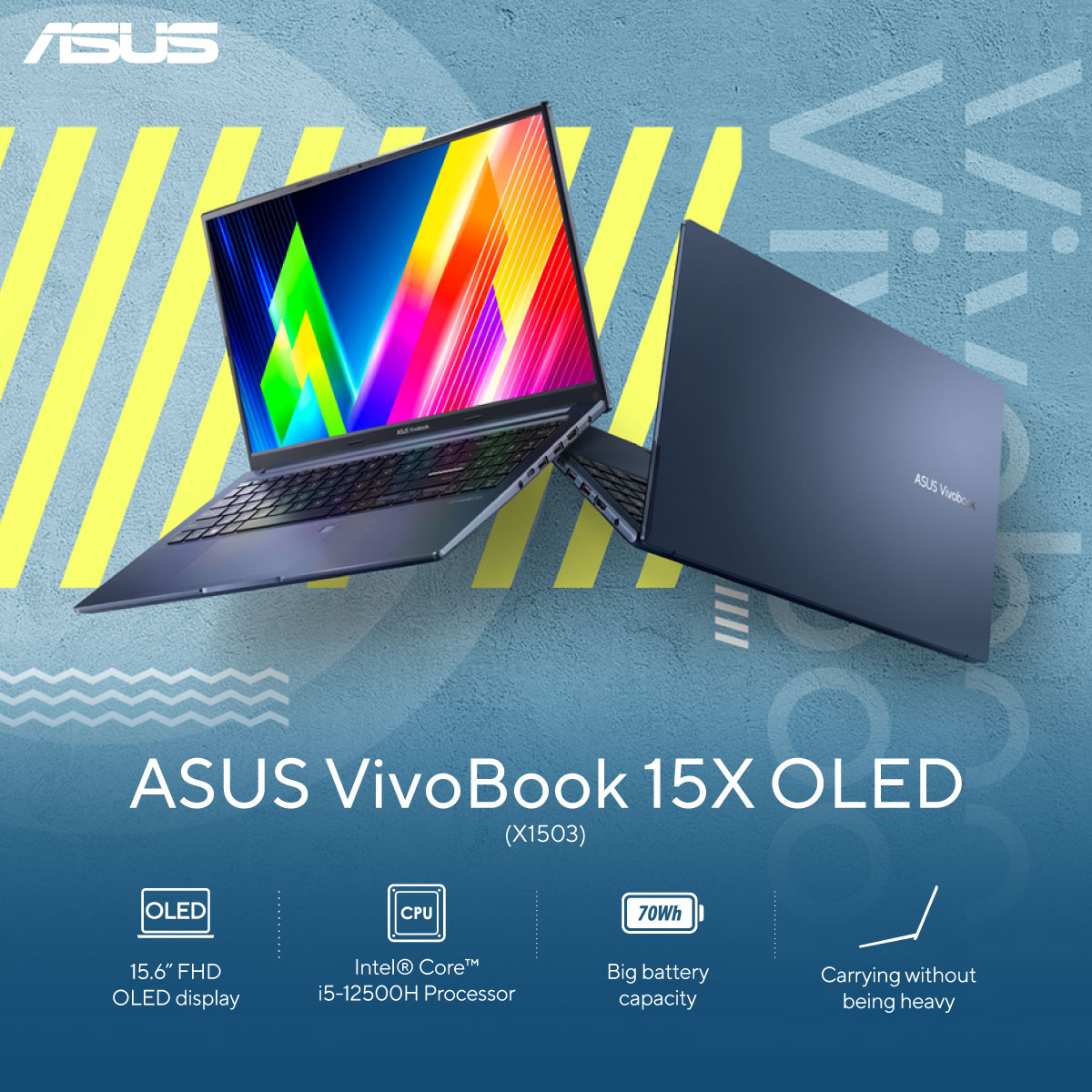 Asus Vivobook 15x Oled X1503za Core I5 15 6 Display Laptop Price In Bd