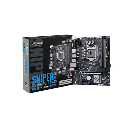 UNIKA UN H510M PRO V6 SNIPER DDR4 Motherboard Price In BD TechLand BD