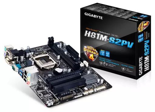 Gigabyte GA-H81M-S2PV 4TH Gen