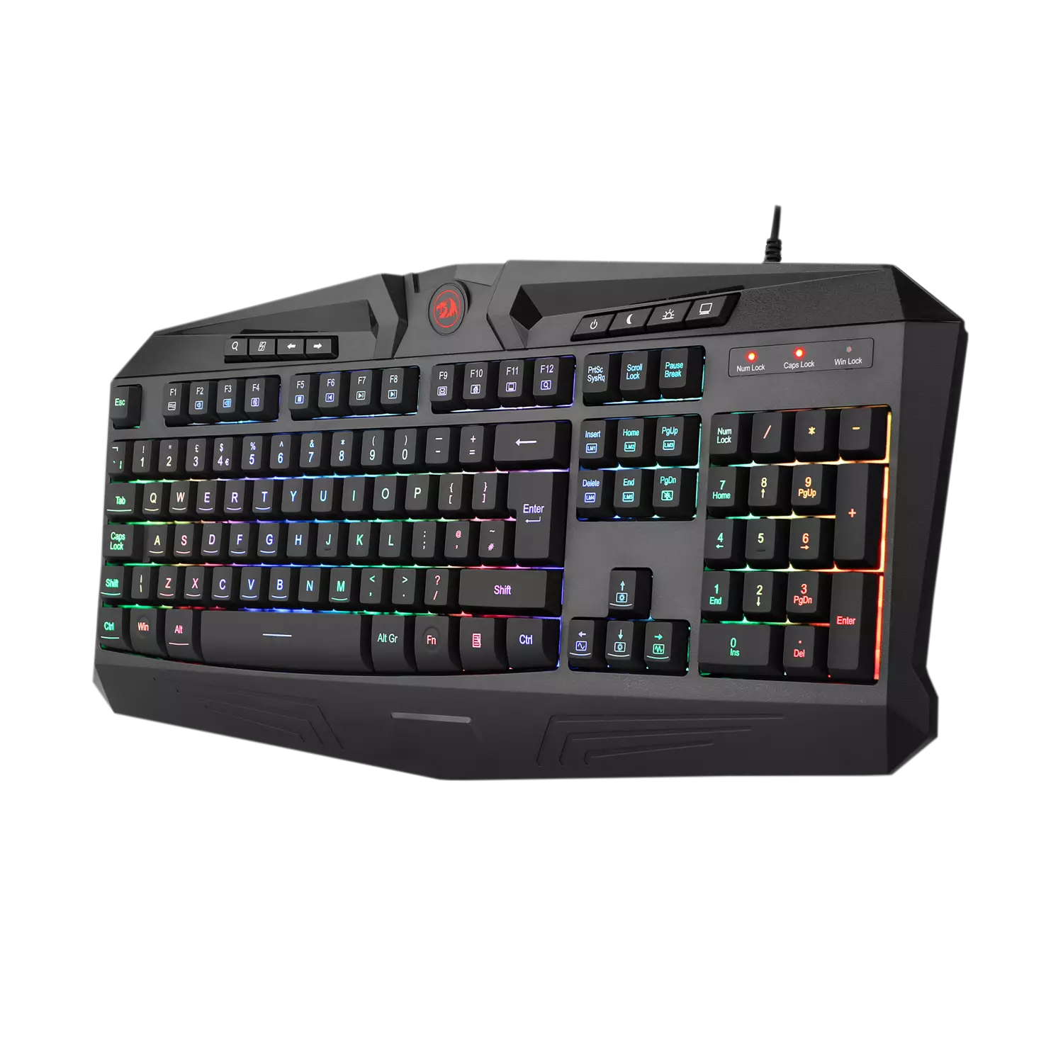Redragon S101-UK RGB Gaming Keyboard and Gaming Mouse Combo-gallery-1