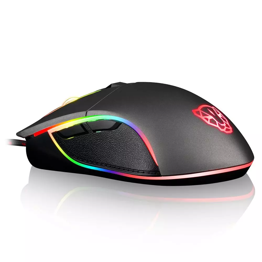 Motospeed V30 4000 DPI 6 Buttons RGB Wired Gaming Mouse-gallery-1