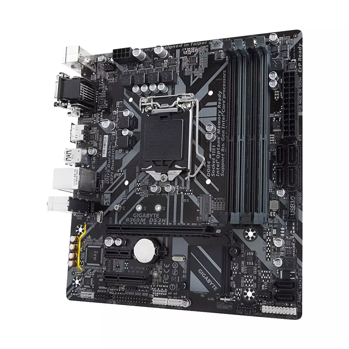 Gigabyte B360M DS3H DDR4 8th Gen Intel Motherboard